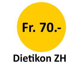 Taxi ab Dietikon, Baden zum Flughafen